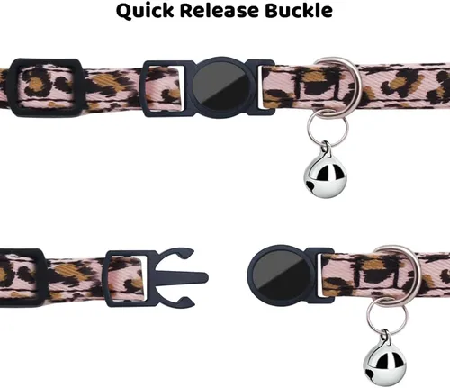 Miniatura 4 de Collares personalizados de gato con campana de lazo, liberación rápida, impresión HD, collares de gatito personalizados para niñas y niños