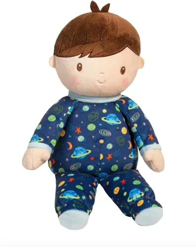 Douglas Gavin Galaxy - Muñeca suave para bebé, suave y tierna, para bebés, bebés y niños pequeños, 10 pulgadas sentadas y tamaño total de 13 pulgadas