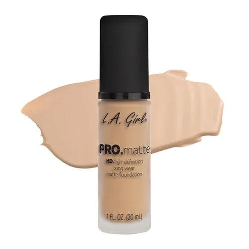 Miniatura 14 de L.A. Girl PRO.Matte Foundation, Sand GLM678 (Paquete de 2)