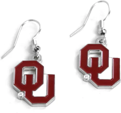 Miniatura 10 de aminco NCAA Pendientes colgantes con logo de la NCAA para adultos unisex