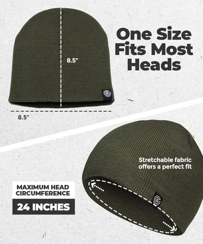 Miniatura 5 de Gorro original Gorro de punto suave Cálido y duradero