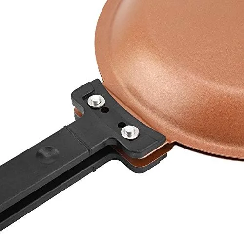 Miniatura 9 de Plegable Tortilla Pan Torta Pan Panqueques Máquina de pastelería Desayuno Utensilios de cocina Herramientas para hornear DIY Pastel redondo Pan