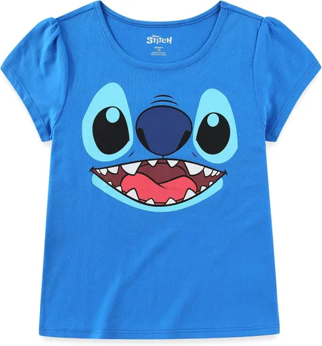 Miniatura 21 de Disney Lilo and Stitch - Paquete de 3 camisetas de manga corta para niñas pequeñas a grandes