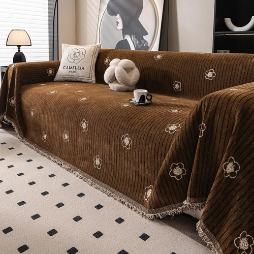 Miniatura 77 de ROOMLIFE Manta Funda Azteca Bohemia para Sofá, Decoración del Hogar Estilo Granja, Fundas de Sofá para Loveseat, Sofás de 2/3 Cojines, Apta