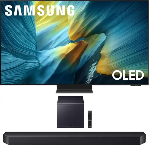 Miniatura 14 de Samsung QN83S95FAEXZA 83 Inch OLED HDR Pro 4K Smart TV with a HW-B630F B-Series Soundbar 3.1 Ch and Subwoofer with Dolby Audio (2025)