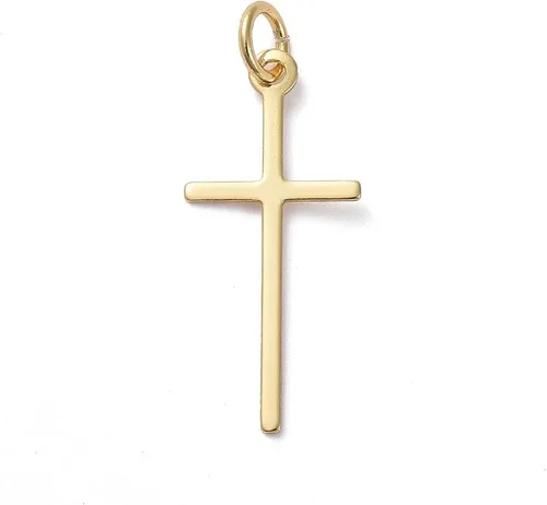Miniatura 18 de Stiesy Dijes de latón dorado para hacer joyas, colgantes a granel para collares, pulseras, aretes, manualidades, Vidrio, Sin piedra preciosa