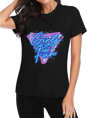 Miniatura 4 de Atuendo de los años 90 para mujer camiseta vintage de los años 80, camiseta casual de los años 90 y 80 para nostalgia