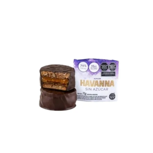 Miniatura 2 de Alfajor Sin Azúcar Sin Azúcar con Relleno Dietético Dulce de Leche y Semillas de Girasol, Sin Gluten De Argentina Por Havanna, 22.22 oz / 22.22 Oz
