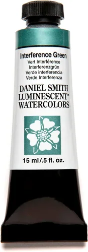 Miniatura 30 de DANIEL SMITH 284600029, tubo de pintura acuarela extrafina de turquesa cobalto de 15 ml, 0.5 fl oz (paquete de 1)