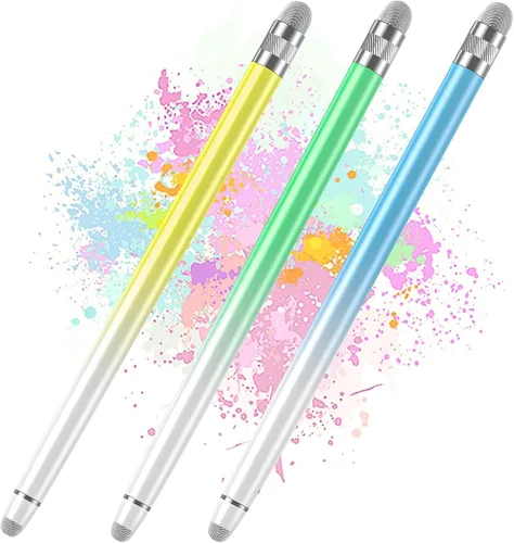 Miniatura 8 de Bopomofo Puntas de Malla de Fibra de Repuesto para Lápices Stylus - 10 Piezas Puntas de Stylus, Puntas de Lápiz Stylus, Puntas de Repuesto de Punta