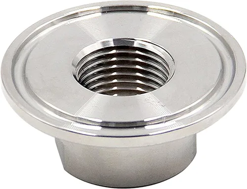 Miniatura 2 de HFS (R) 1.5 "Tri Clamp a 3/4" NPT Hembra FNPT Rosca Sanitaria Tubería de Acero Inoxidable 304 (1.5" TC-3/4" FNPT)