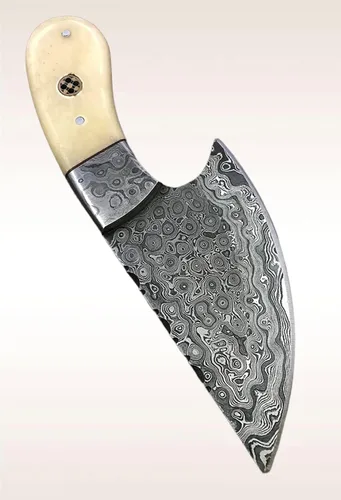 Miniatura 2 de Poshland - Cuchillo hecho a mano de acero de Damasco, colector de hueso - cuchillo hermoso (BC-1093)