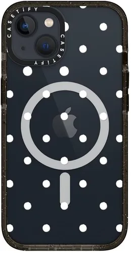 Miniatura 12 de Funda Impact de CASETiFY para iPhone 13 Pro Max con Magsafe - Estuche Claro Cuento de Invierno - Claro Negro Estuche transparente Winter Tale