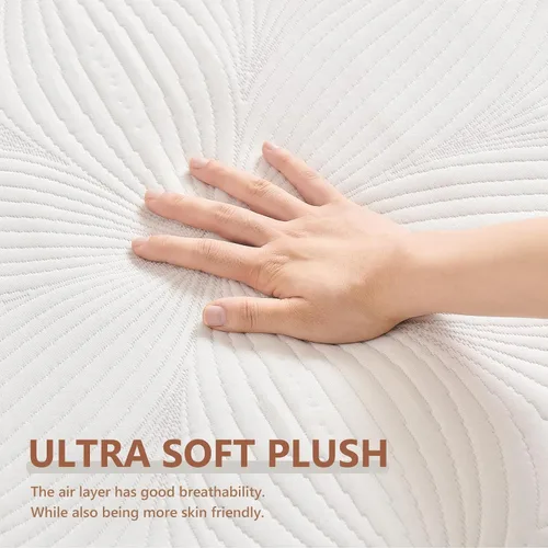 Miniatura 5 de Homemate - Funda calefactable para colchón tamaño individual para durmientes fríos, almohadilla de colchón eléctrica de forro polar coral con 4