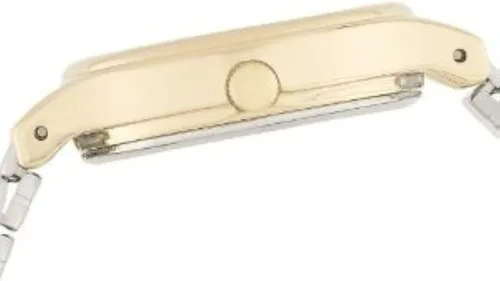 Miniatura 3 de Timex T26301 Kendall Circle Reloj de banda de expansión de acero inoxidable de dos tonos para mujer