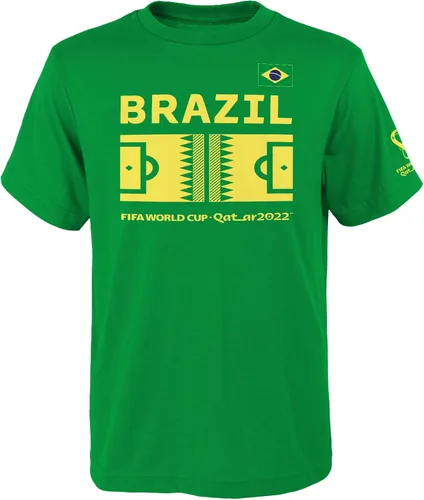 Miniatura 8 de Outerstuff International Soccer - Camiseta de manga corta para hombre de la Copa Mundial de la FIFA Rojo