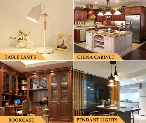 Miniatura 5 de 2-Pack E17 R14 LED Bulb, 4W Daylight 120V E17 Intermediate Base Mini Reflector Floodlight Light Bulb, Non dimmable