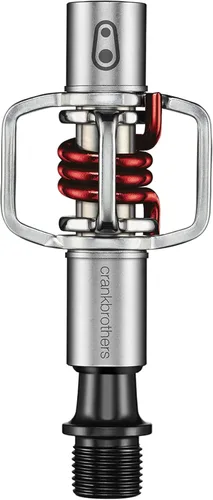 Crankbrothers Pedales Eggbeater MTB de enganche - Pedales XC/Gravel mínimos y ligeros Rojo