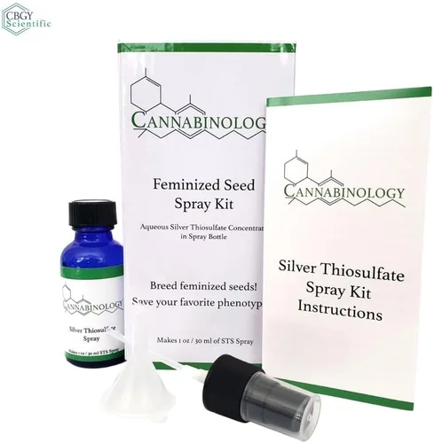 Miniatura 2 de Kit de spray de tiosulfato plateado de 1 onza/1.0 fl oz Spray de semillas feminizadas Kit de pulverización STS Hacer semillas feminizadas