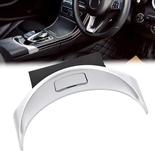 COOL STAR Botón de liberación del reposabrazos de la cubierta de la consola delantera compatible con Mercedes-Benz 2015-2020 C300 C350E C400 W253