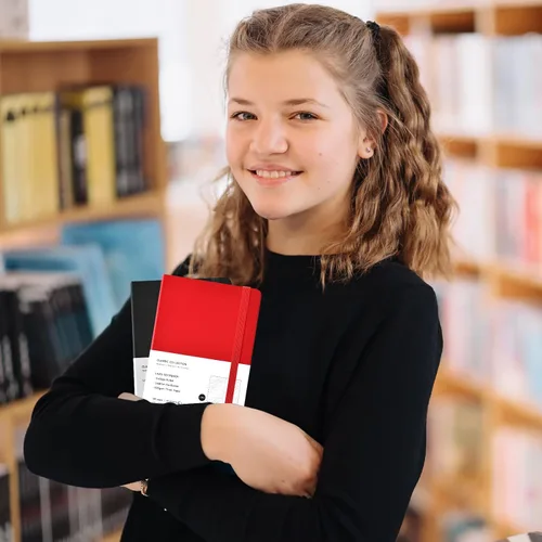 Miniatura 7 de Paquete de 6 cuadernos de bolsillo, cuadernos pequeños, mini bloc de notas con rayas universitarias, de tapa dura de cuero, para oficina, hogar