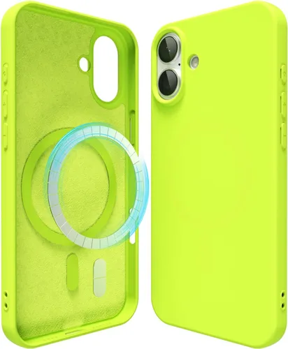 Miniatura 60 de oakxco Funda de silicona para iPhone 12 Pro Max, magnética, compatible con carga inalámbrica Magsafe, cubierta protectora de goma suave y delgada