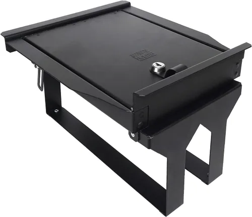 Tuffy Security Products Caja fuerte para consola, cerradura con llave, compatible con F150 con consola de 12.5 pulgadas (2021-2026)