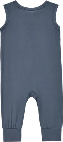 Miniatura 3 de Mameluco sin mangas con cremallera para bebé, mono de verano para niños pequeños, trajes de rayón, pijamas sin pies para bebés de 0 a 78.7 ft