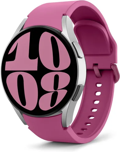 Miniatura 24 de MoKo Correa sin huecos compatible con Samsung Galaxy Watch 7 6 5 4 FE Band 40mm 44mm/Watch 5 Pro 45mm/6 4 Classic 43mm 47mm 42mm 46mm, correa Azul