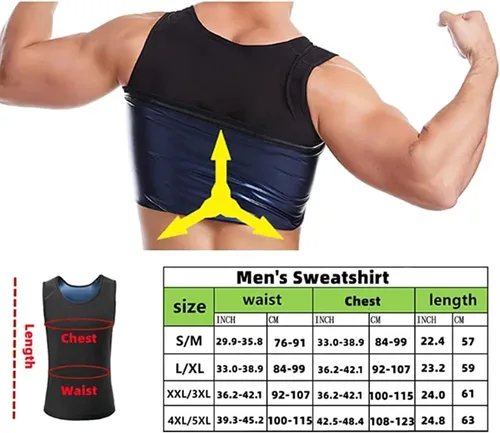 Miniatura 3 de CGTFY - Camiseta sin mangas de compresión de compresión para hombre, chaleco de compresión para hombre, A