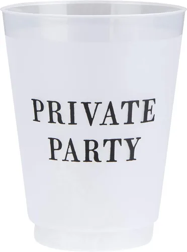 Miniatura 11 de Santa Barbara Design Studio Party Shot Glass - 10 vasos reutilizables de plástico sin BPA, 2 onzas, tequila de sal y lima