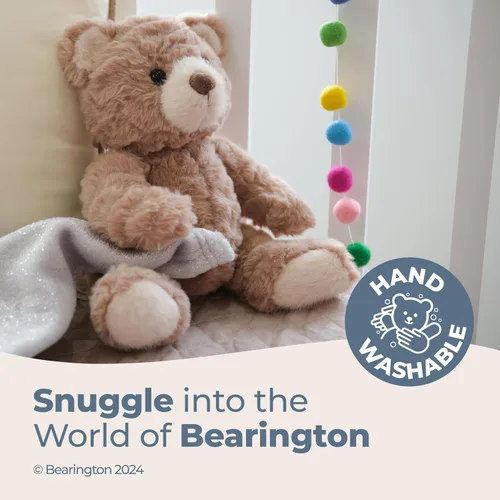 Miniatura 3 de Bearington Archie Oso de Peluche Animal de Peluche - Oso de Peluche Suave de 10.5" con Pelaje Despeinado y Base Pesada - Juguete Ultra Mimoso