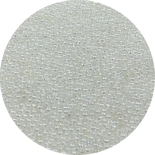 Miniatura 76 de 2000 cuentas redondas acrílicas de 0.157 pulgadas (0.157 in), cuentas espaciadoras de colores AB con agujero para bricolaje, pulseras, collares