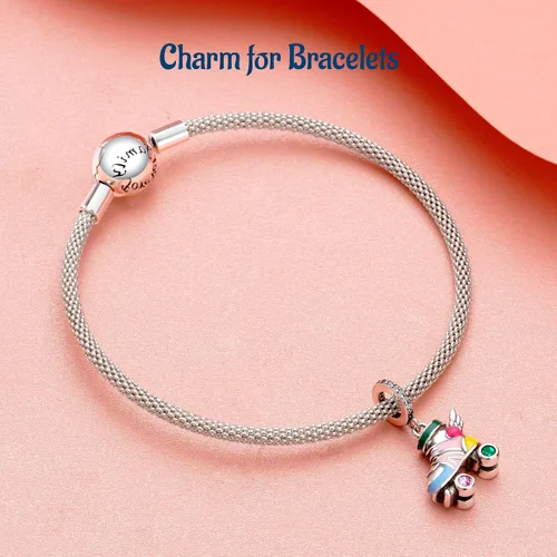 Miniatura 132 de Amufer S925 Charms for Women, compatible with Pandora Bracelets and Necklaces, Jewelry Gift