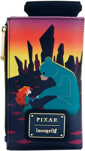 Miniatura 2 de Loungefly Disney Brave Princess Castle Series - Cartera con solapa, Multi colorido, CARTERA