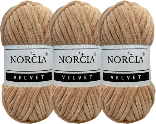 Miniatura 49 de Hilo de terciopelo suave para ganchillo súper voluminoso para manta de bebé de 3.53 oz (74.3 yardas) para tejer hilo amigurumi para tejer ganchillo