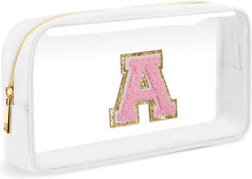 Miniatura 19 de Bolsa de Maquillaje Transparente Pequeña Bolsa de Cosméticos Bolsa de Viaje de Artículos de Aseo Bolsa Transparente con Cremallera Bolso Organizador