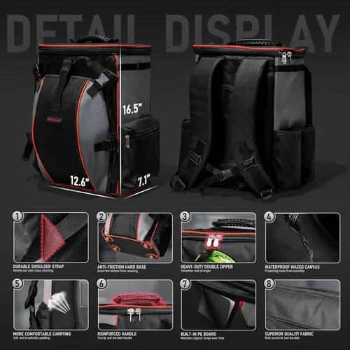 Miniatura 2 de YESWELDER Mochila de Soldador Paquete de Equipo Extremo con Casco de Seguridad