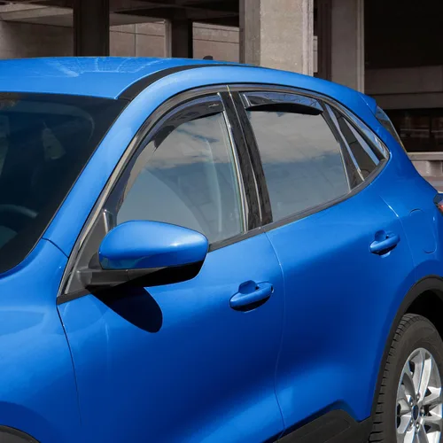 Miniatura 5 de Goodyear - Deflectores de ventana inastillables de canal para Ford Escape 2020-2026, protectores para la lluvia, viseras para la ventana del auto
