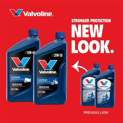 Miniatura 4 de Valvoline 10W-40 4 aceite para motocicleta – 1 cuarto (caja de 6) (798151 – 6PK)