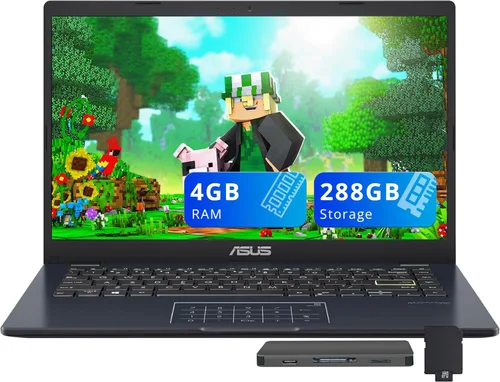 Miniatura 13 de ASUS 2023 Vivobook 14 Laptop, pantalla FHD de 14” (1920 x 1080), CPU Intel Core i5-1235U, gráficos Intel Iris Xᵉ, 8 GB de RAM, SSD de 256 GB