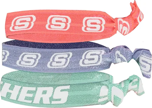 Miniatura 6 de Skechers Pack de 6 calcetines de corte bajo para niñas + 3 lazos para el cabello