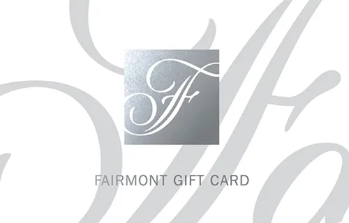 Fairmont Hotels & Resorts Tarjeta de regalo electrónica de $100