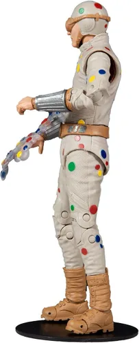 Miniatura 6 de McFarlane Toys DC Multiverse Polka Dot Man (The Suicide Squad) Figura de acción de 7 pulgadas con pieza de tiburón rey Build-A y accesorios