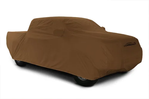 Coverking Custom Fit cubierta coche para determinados Chevrolet Silverado Modelos – Stormproof, Bronceado