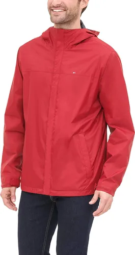 Miniatura 6 de Tommy Hilfiger Chaqueta impermeable con capucha, transpirable, ligera, para hombre