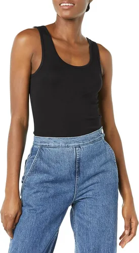 Miniatura 3 de Tienda Essentials - Camiseta ajustada sin mangas para mujer, paquete de 2