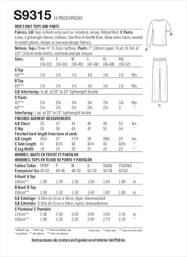 Miniatura 3 de Simplicity Patrón XS-XXL