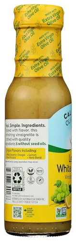 Miniatura 4 de CALIFORNIA OLIVE RANCH Aderezo de vinagreta balsámica blanca limón, 8 FZ