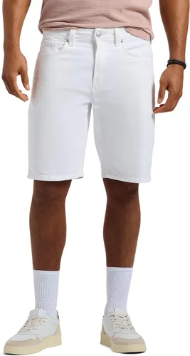 Miniatura 18 de Buffalo David Bitton Pantalones cortos de mezclilla rectos y relajados para hombre